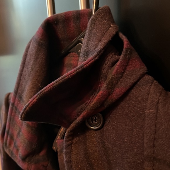 BCBG MaxAzria plaid coat - Picture 8 of 8